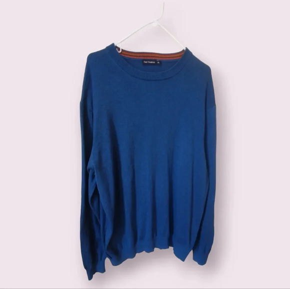 Paul Fredrick Supima Cotton Crew Neck Sweater Size XXL - Picture 1 of 9